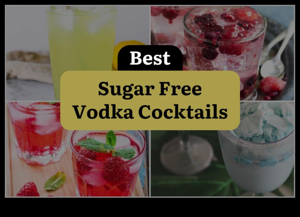 خفيف وفاخر: الانغماس في مشروبات خالية من السكر خالية من الشعور بالذنب