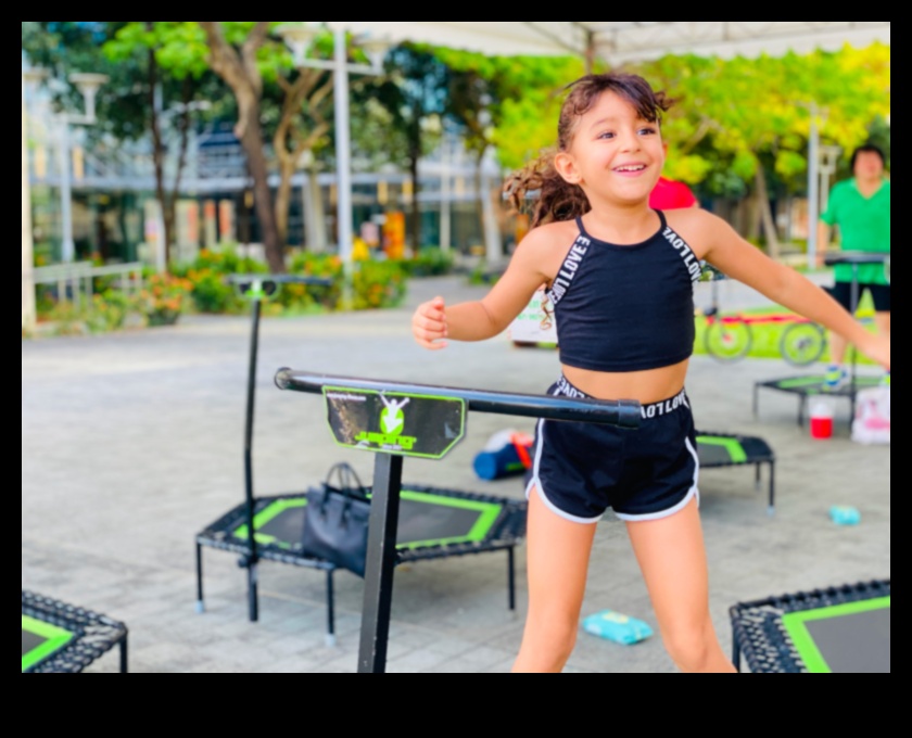 القفزات المبهجة: أنشطة مرحة لصحة الطفل الجسدية والعقلية