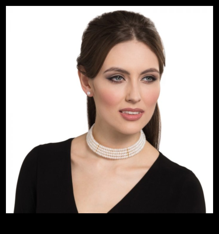 الأناقة الأبدية: الجمال الخالد في كل خصلة من قلائدنا