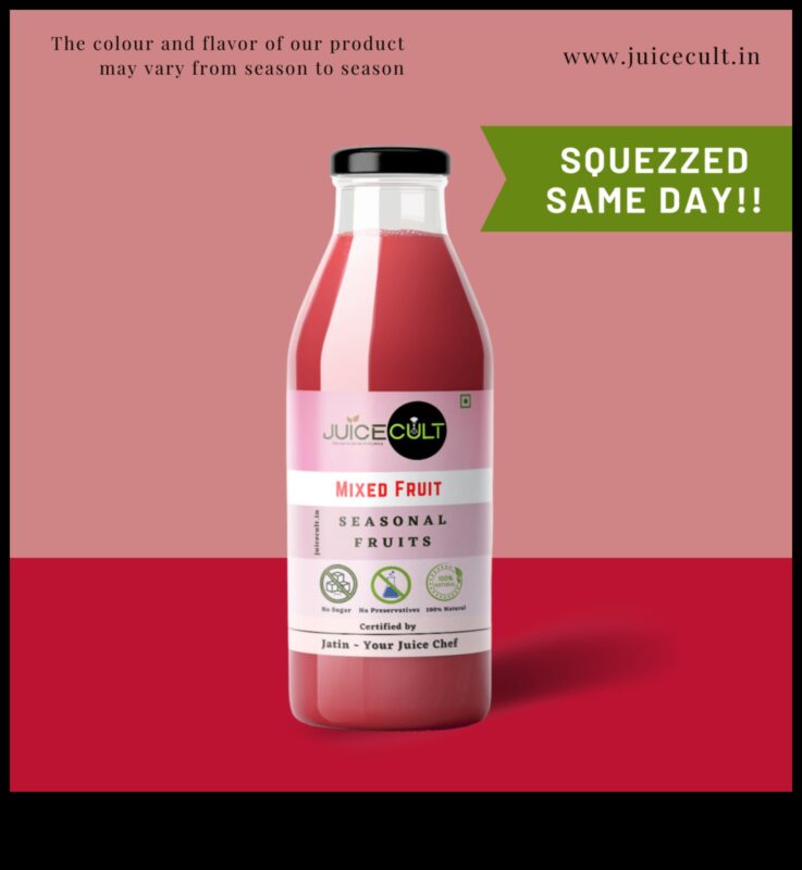 عصير جامبوري: احتفال بالخلطات النابضة بالحياة والمليئة بالمغذيات